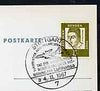 Postmark - West Germany 1967 postcard with special cancellation for Stuttgart Aerophilately Day & Stamp Exhibition illustrated with jet airliner
