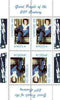 Angola 1999 Great People of the 20th Century - Elvis #1 perf sheetlet of 4 (2 tete-beche pairs with Sinatra in margins) unmounted mint