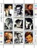 Bashkortostan 1999 Film Stars perf sheetlet containing complete set of 9 values (Mainly French but incl Marilyn Monroe) unmounted mint