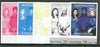Kyrgyzstan 1999 Star Trek #1 from 20th Century Culture (Famous People) the set of 5 imperf progressive proofs comprising the 4 individual colours plus all 4-colour composite
