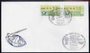 Postmark - West Germany 1984 illustrated commem cover for Aerophilatelic Day with illustrated Berlin 12 cancel showing Concorde, Helicopter & Balloon