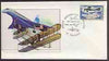 Postmark - France 1977 illustrated commem cover #2 for '25th Anniversary of Societe Aerospatiale Philatelique' with illustrated cancel showing Concorde