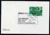 Postmark - Great Britain 1976 card bearing illustrated cancellation for 40th Anniversary First Flight of Spitfire & Opening of RJ Mitchell Hall