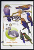 Somalia 2005 Dinosaurs #05 - Raphus cucullatus imperf m/sheet with Scout & Rotary Logos, background shows various Birds unmounted mint