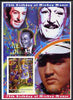 Congo 2001 75th Birthday of Mickey Mouse imperf s/sheet #07 showing Alice in Wonderland with Elvis & Walt Disney in background, unmounted mint