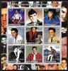 Somaliland 2002 25th Death Anniversary of Elvis Presley #1 perf sheetlet containing 9 values, unmounted mint. Note this item is privately produced and is offered purely on its thematic appeal