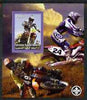 Palestine (PNA) 2007 Motorcycles #2 perf m/sheet with Scout Logo, unmounted mint. Note this item is privately produced and is offered purely on its thematic appeal