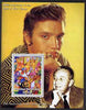 Congo 2002 Birth Centenary of Walt Disney & 25th Anniversary of Death of Elvis #5 perf m/sheet unmounted mint. Note this item is privately produced and is offered purely on its thematic appeal
