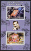 Benin 2004 75th Birthday of Mickey Mouse - Pinocchio & Jazz Band perf sheetlet containing 2 values plus label, unmounted mint