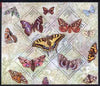 Ukraine 2004 Butterflies perf m/sheet containing se-tenant block of 5 diamond shaped values in composite design unmounted mint SG MS 531