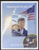 St Thomas & Prince Islands 2004 History of the 21st Century #08 Kennedy & Apollo 11 imperf m/sheet unmounted mint. Note this item is privately produced and is offered purely on its thematic appeal