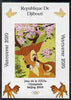 Djibouti 2008 Beijing & Vancouver Olympics - Disney - Bambi imperf deluxe sheet #2 unmounted mint. Note this item is privately produced and is offered purely on its thematic appeal