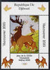 Djibouti 2008 Beijing & Vancouver Olympics - Disney - Bambi perf deluxe sheet #4 unmounted mint. Note this item is privately produced and is offered purely on its thematic appeal