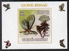 Guinea - Bissau 2009 Butterflies & Flowers #1 individual imperf deluxe sheet unmounted mint. Note this item is privately produced and is offered purely on its thematic appeal
