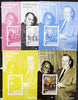 Somalia 2001 Pinocchio & Walt Disney #8 s/sheet with Louis Armstrong, the set of 5 imperf progressive proofs comprising the 4 individual colours plus all 4-colour composite, unmounted mint