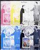 Somalia 2001 Pinocchio & Walt Disney #2 s/sheet, the set of 5 imperf progressive proofs comprising the 4 individual colours plus all 4-colour composite, unmounted mint