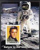 Angola 2002 Salute to the 20th Century #12 imperf s/sheet - Elvis, Concorde & Neil Armstrong, unmounted mint. Note this item is privately produced and is offered purely on its thematic appeal
