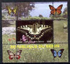 Benin 2009 Butterflies #1 individual perf deluxe sheet unmounted mint. Note this item is privately produced and is offered purely on its thematic appeal
