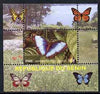 Benin 2009 Butterflies #2 individual perf deluxe sheet unmounted mint. Note this item is privately produced and is offered purely on its thematic appeal