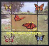 Benin 2009 Butterflies #4 individual perf deluxe sheet unmounted mint. Note this item is privately produced and is offered purely on its thematic appeal