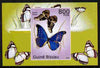 Guinea - Bissau 2010 Butterflies #04 individual imperf deluxe sheet unmounted mint. Note this item is privately produced and is offered purely on its thematic appeal