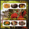 Central African Republic 2012 Butterflies of the World imperf sheetlet containing 6 values unmounted mint. Note this item is privately produced and is offered purely on its thematic appeal, it has no postal validity