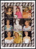 Benin 2002 Grace Kelly #2 perf sheetlet containing 9 values unmounted mint. Note this item is privately produced and is offered purely on its thematic appeal