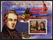 Togo 2010 200th Birth Anniversary of Robert Schumann perf m/sheet unmounted mint