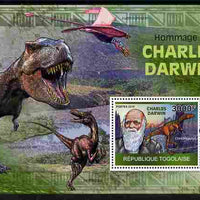 Togo 2010 Tribute to Charles Darwin perf m/sheet unmounted mint