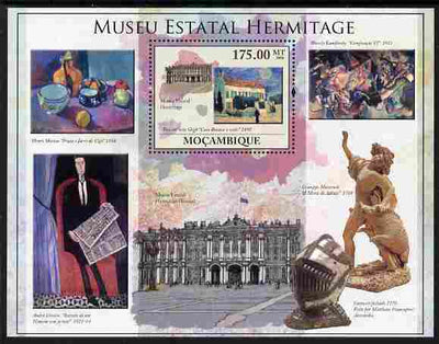 Mozambique 2010 The State Hermitage Museum perf m/sheet unmounted mint