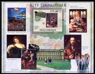 Mozambique 2010 Art Museum of Munich perf m/sheet unmounted mint