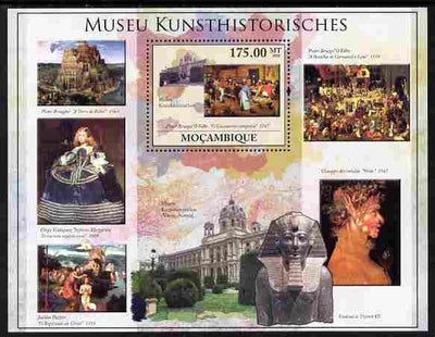 Mozambique 2010 Museum of Art History of Vienna perf m/sheet unmounted mint