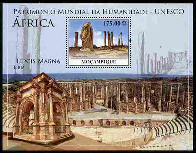 Mozambique 2010 UNESCO World Heritage Sites - Africa #1 perf m/sheet unmounted mint