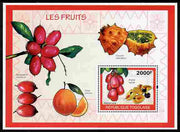Togo 2010 Fruits perf m/sheet unmounted mint