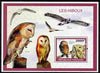 Togo 2010 Birds - Owls perf m/sheet unmounted mint