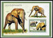 Togo 2010 Elephants perf m/sheet unmounted mint