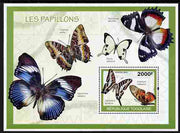 Togo 2010 Butterflies perf m/sheet unmounted mint