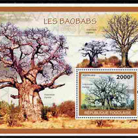 Togo 2010 Baobab Trees perf m/sheet unmounted mint