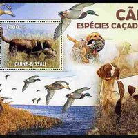 Guinea - Bissau 2010 Hunting Dogs perf m/sheet unmounted mint