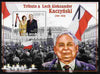 Guinea - Bissau 2010 Tribute to Lech Kaczynski (president of Poland) perf m/sheet unmounted mint