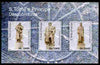 St Thomas & Prince Islands 2010 Statues of Discoverers perf sheetlet containing 6 values unmounted mint