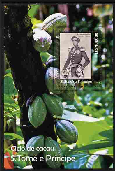 St Thomas & Prince Islands 2010 Cycle of Cocoa #2 perf m/sheet unmounted mint
