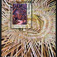 St Thomas & Prince Islands 2010 Handicrafts ofSt Thomas #2 perf m/sheet unmounted mint