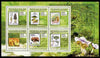 Guinea - Conakry 2009 Stamp on Stamp - Fungi perf sheetlet containing 6 values unmounted mint