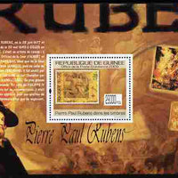 Guinea - Conakry 2009 Stamp on Stamp - Peter Paul Rubens perf m/sheet unmounted mint