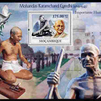 Mozambique 2009 Mahatma Gandhi perf m/sheet unmounted mint Michel BL 264