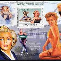 Mozambique 2009 Marilyn Monroe perf m/sheet unmounted mint Michel BL 270