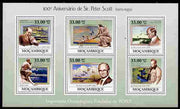 Mozambique 2009 Birth Centenary of Sir Peter Scott perf sheetlet containing 6 values unmounted mint Michel 3448-53