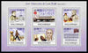 Mozambique 2009 200th Birth Anniversary of Louis Braille perf sheetlet containing 6 values unmounted mint Michel 3427-32
