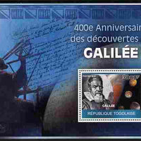 Togo 2010 400th Anniversary of Galileo's Discoveries perf m/sheet unmounted mint Michel BL 509
